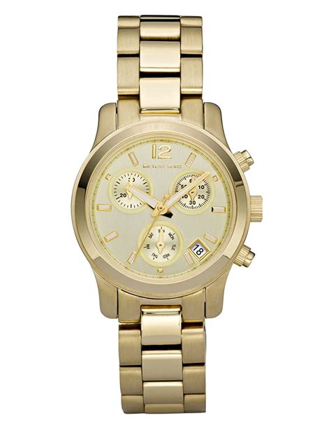 Michael Kors MK5384 Women's Gold Tone Dial Gold Steel 